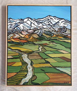 Pristine Peaks and Patchwork Paddocks