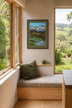 Load image into Gallery viewer, Mountain Peak To Valley Floor Art Print