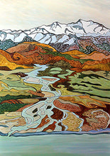 Load image into Gallery viewer, Mountains To The Sea Art Print