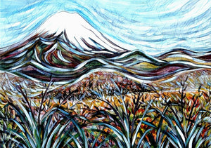 Ngauruhoe Art Print