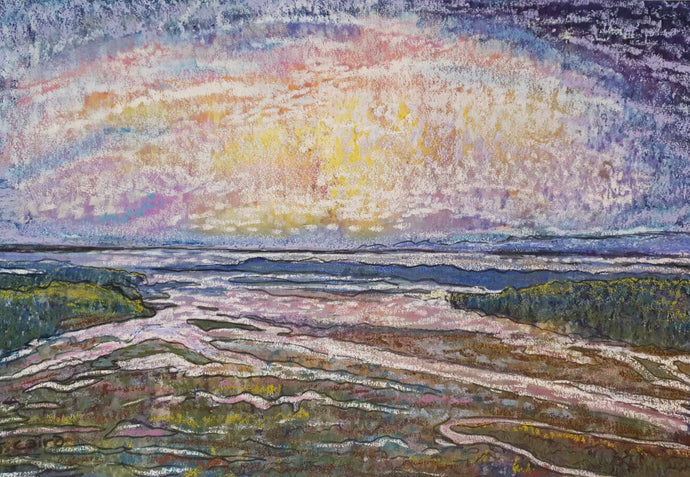 Sunset On The Salt Marsh