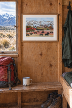 Load image into Gallery viewer, Cattle Grazing Art Print