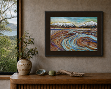 Load image into Gallery viewer, Emerging From The Mountains Art Print