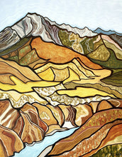 Load image into Gallery viewer, New Zealand landscape painting of Skippers Canyon by artist Miranda J Caird
