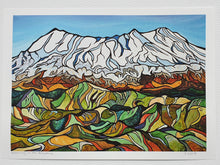 Load image into Gallery viewer, Zooming In On Ruapehu Art Print