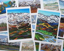 Load image into Gallery viewer, Mountain Peak To Valley Floor Art Print