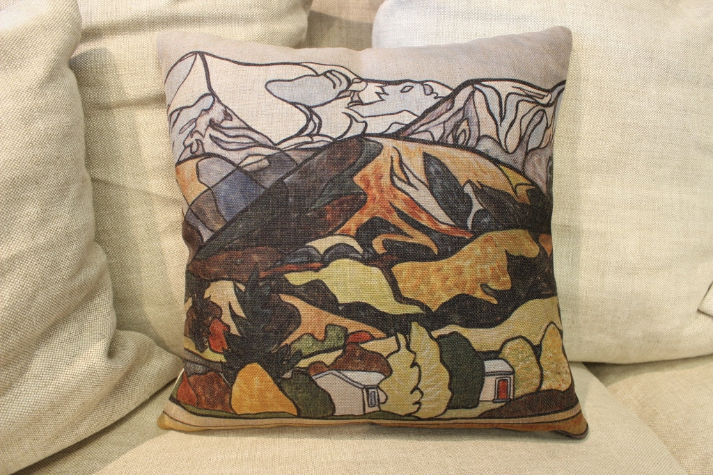 Beneath The Southern Alps Cushion Cover