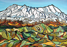 Load image into Gallery viewer, Zooming In On Ruapehu Art Print